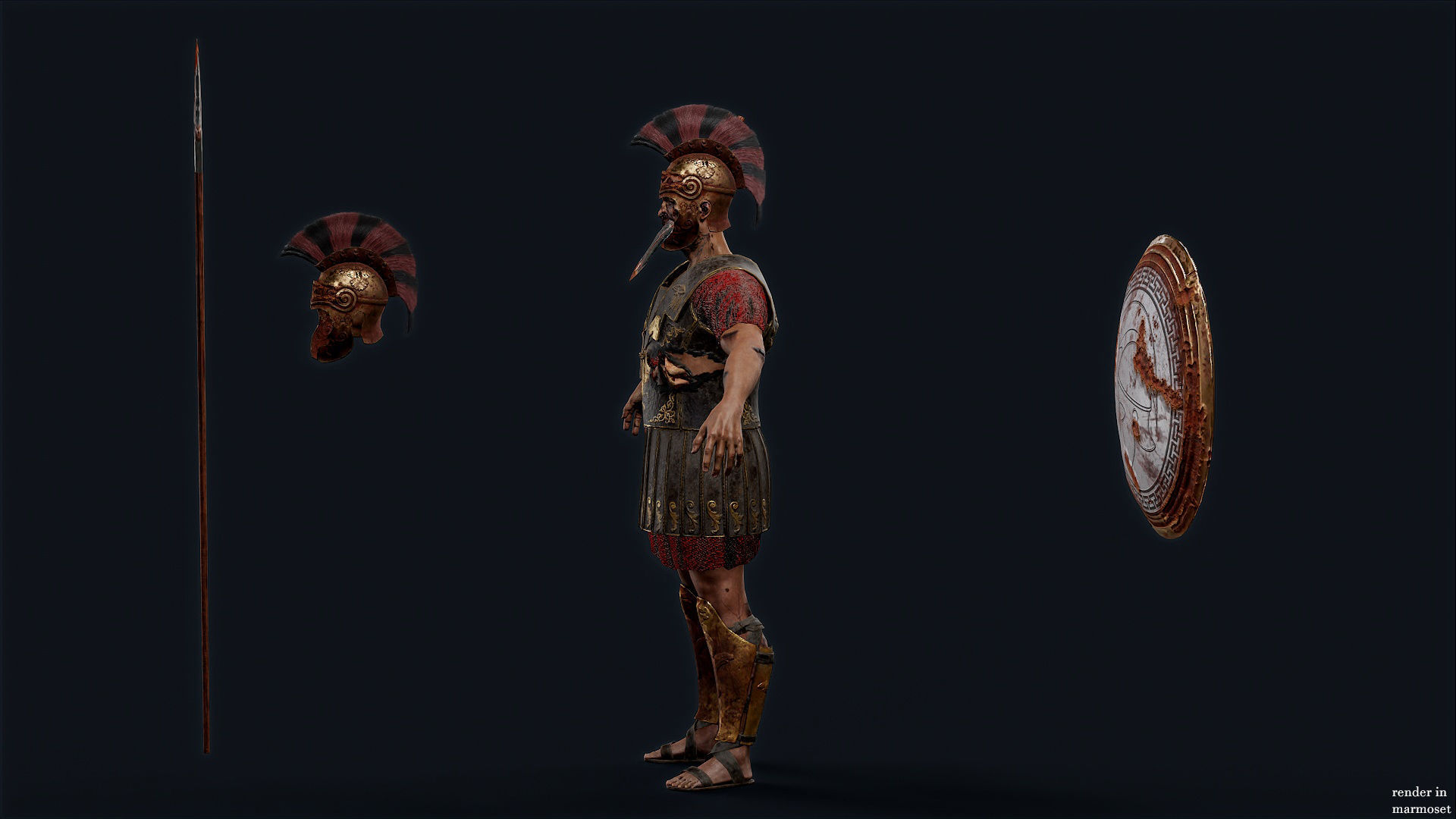 SPARTAN PPU2 Low-poly 3D model_10