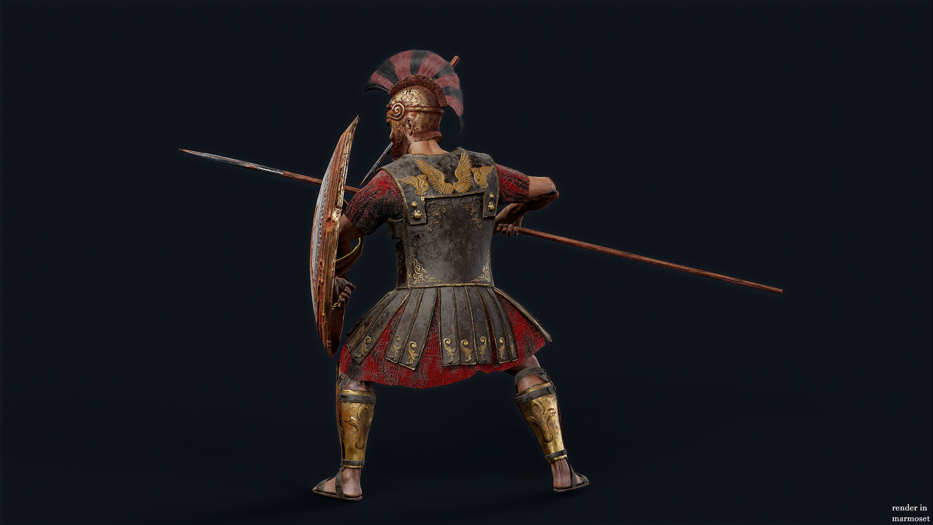 SPARTAN PPU2 Low-poly 3D model_6