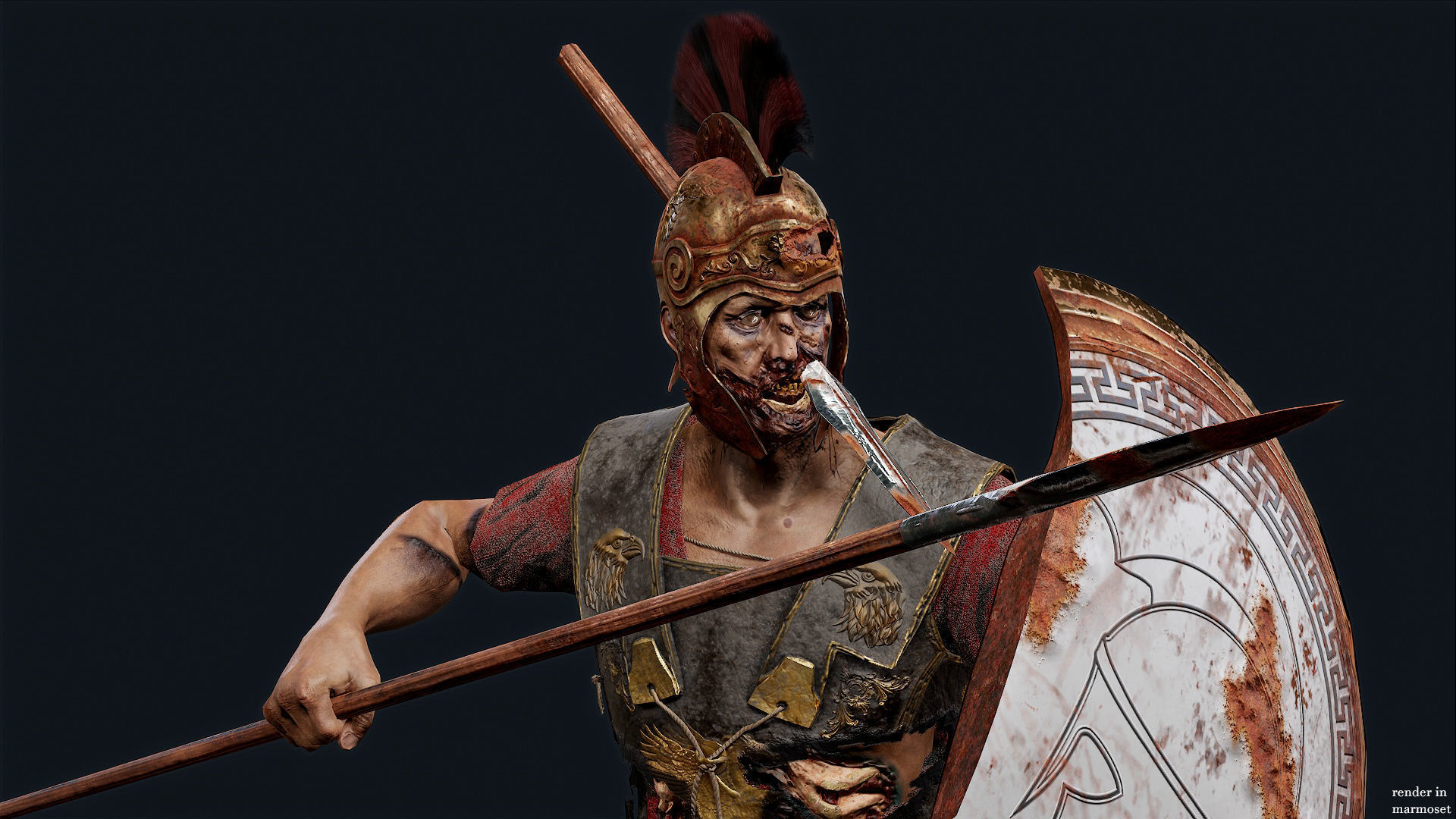 SPARTAN PPU2 Low-poly 3D model_3