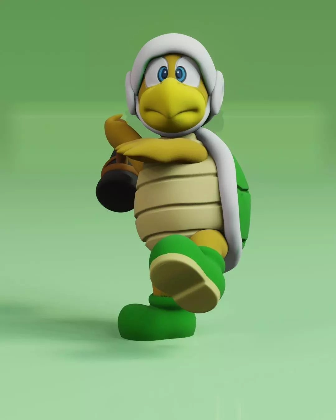 Hammer Bro 3D print model