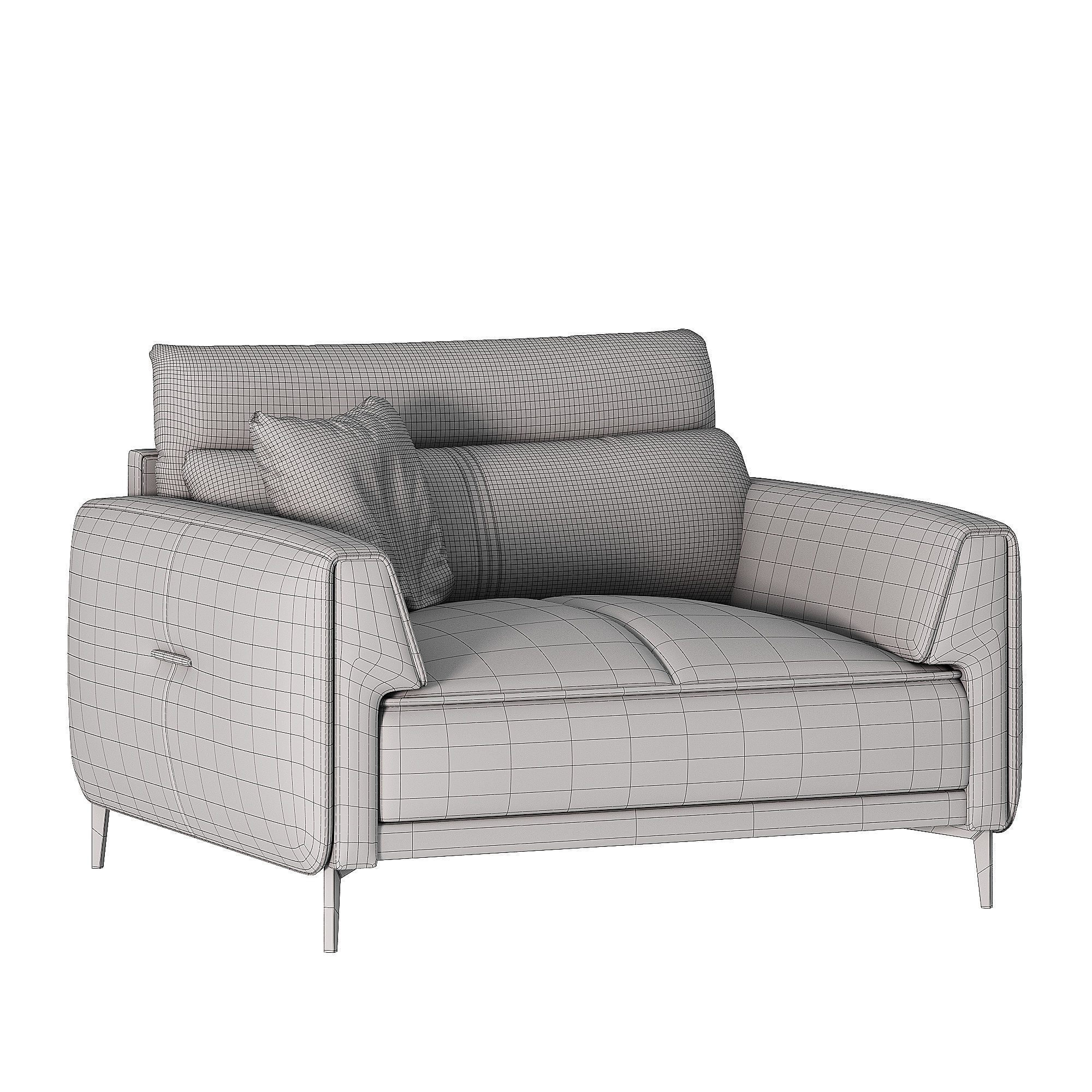 Mau sofa tiep khach cong ty GD230 3D model_1