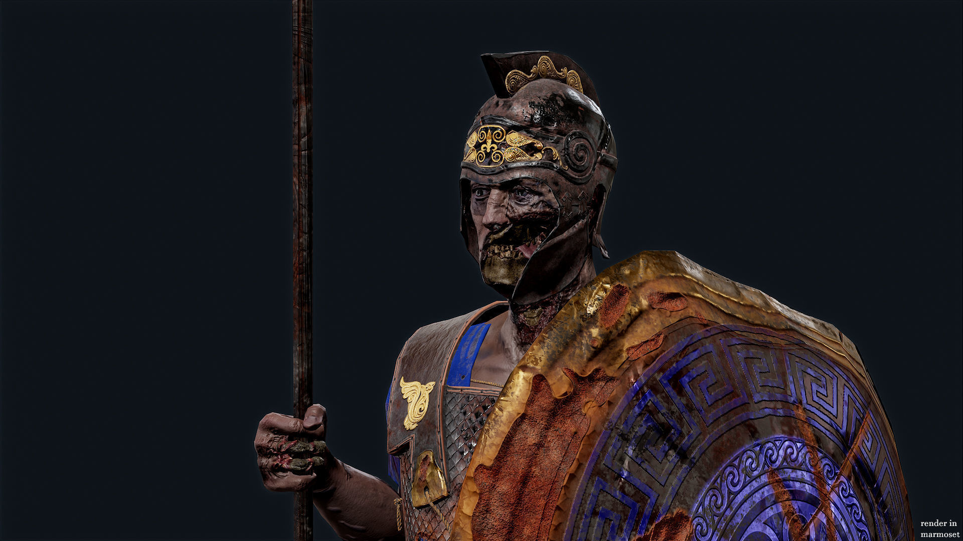 SPARTAN PPU3 Low-poly 3D model_4