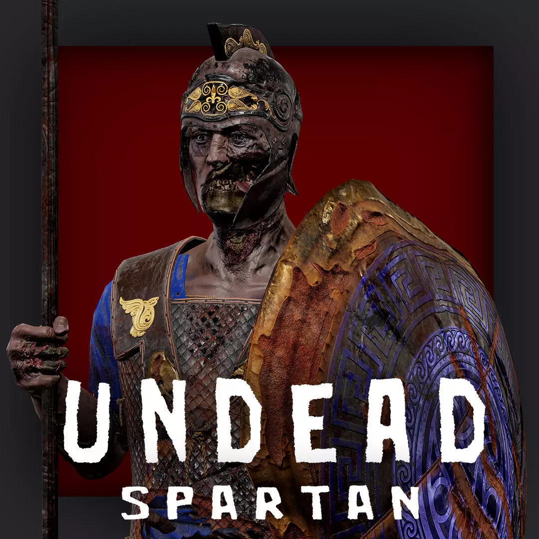 SPARTAN PPU3 Low-poly 3D model_0