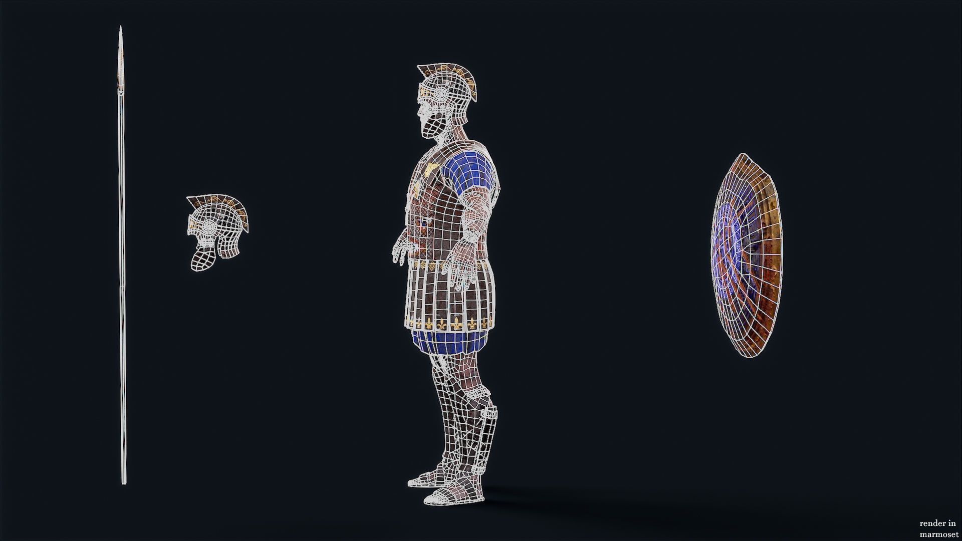 SPARTAN PPU3 Low-poly 3D model_13