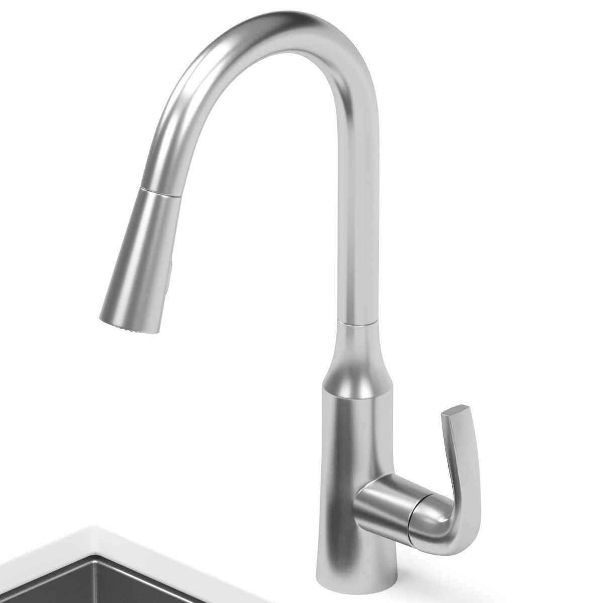 MOEN kitchen sink 3D model_3