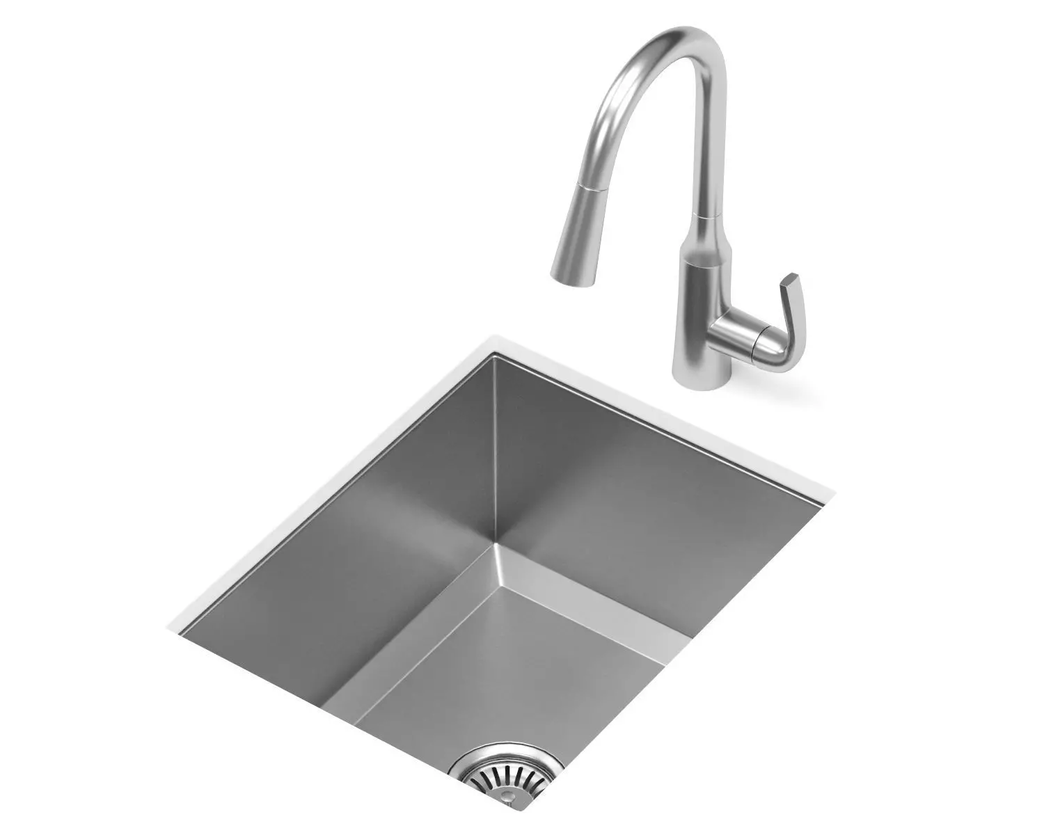 MOEN kitchen sink 3D model_0