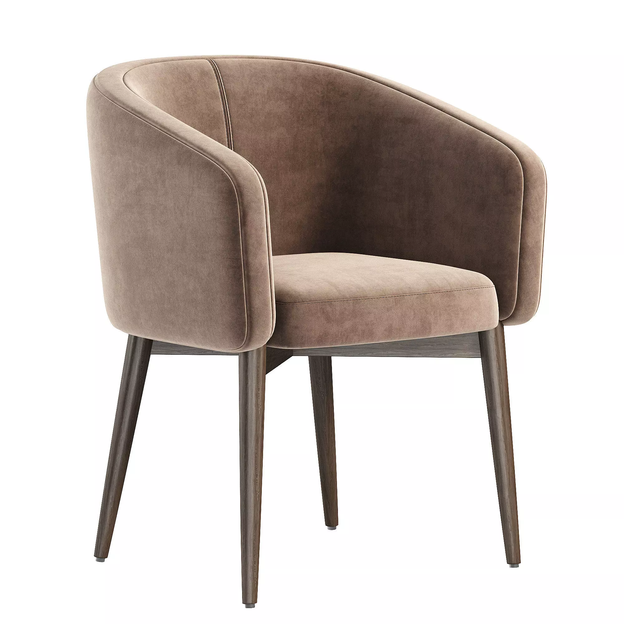 Torino designer chair 3D model_0