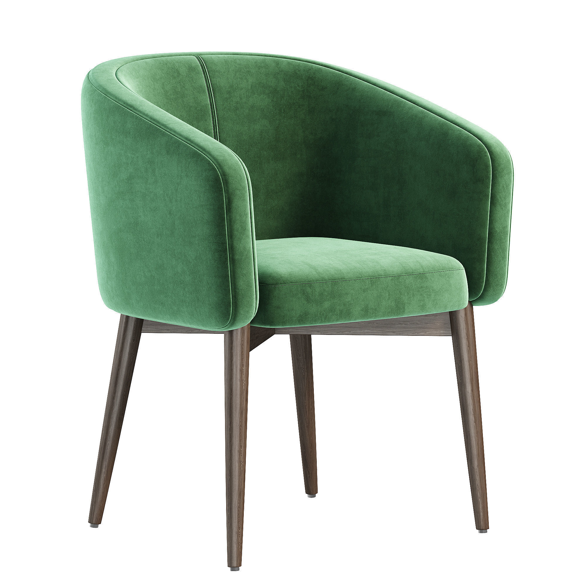 Torino designer chair 3D model_1