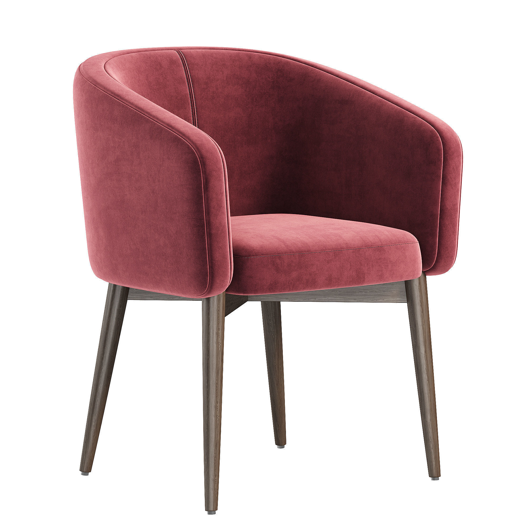 Torino designer chair 3D model_2