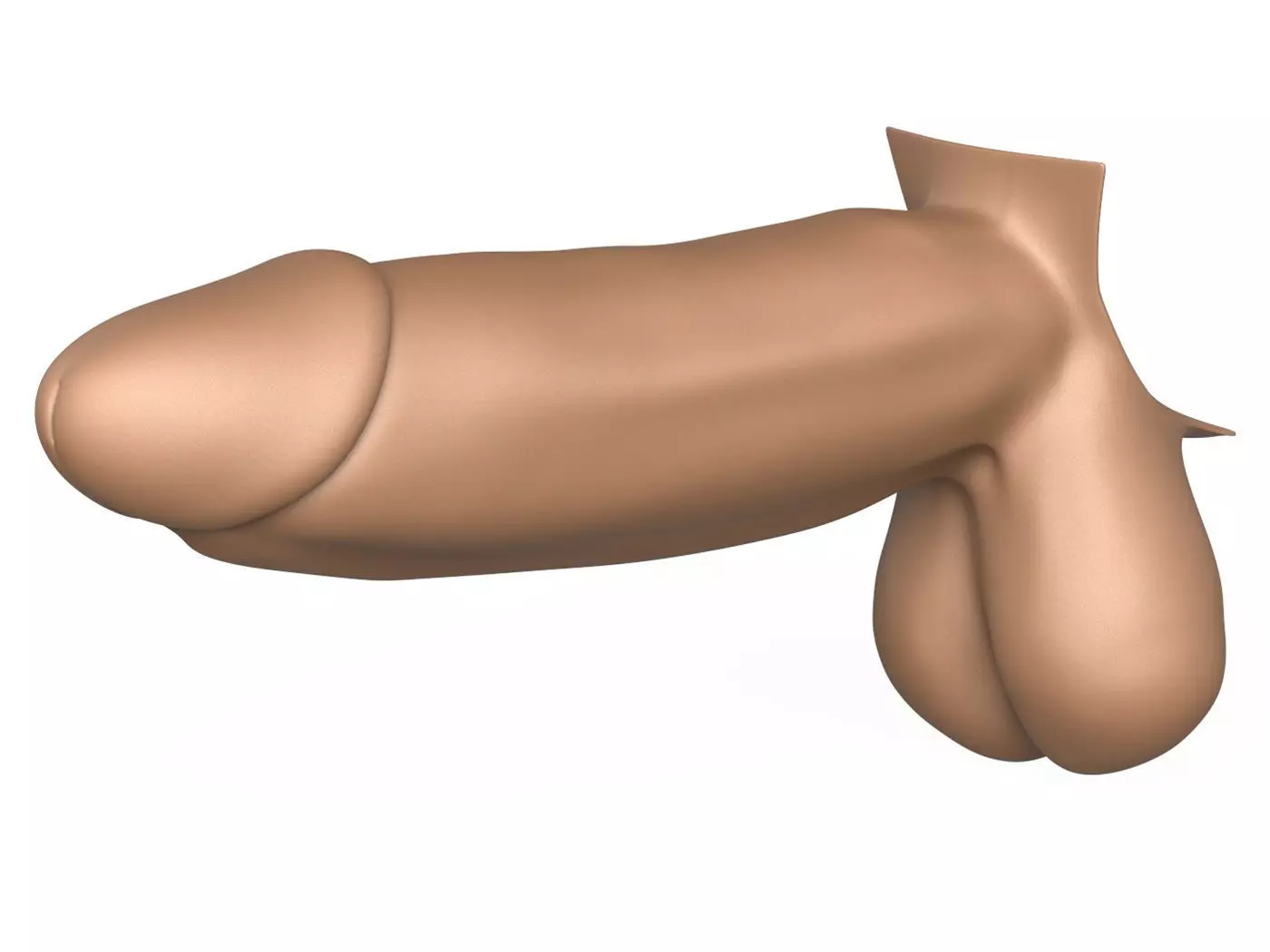 3D Print Ready Monster Erect Penis 3D print model_0