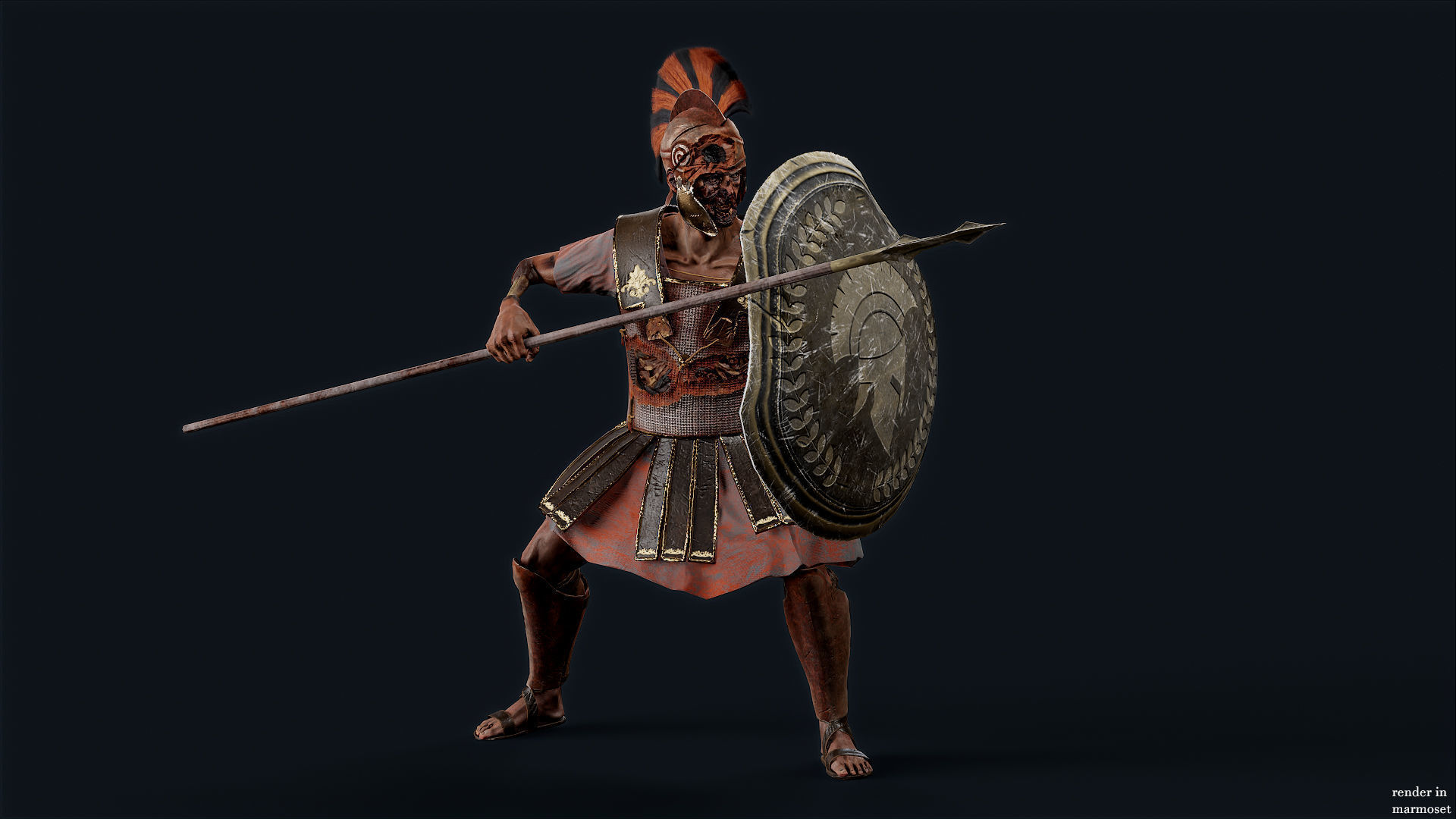 SPARTAN PPU4 Low-poly 3D model_7