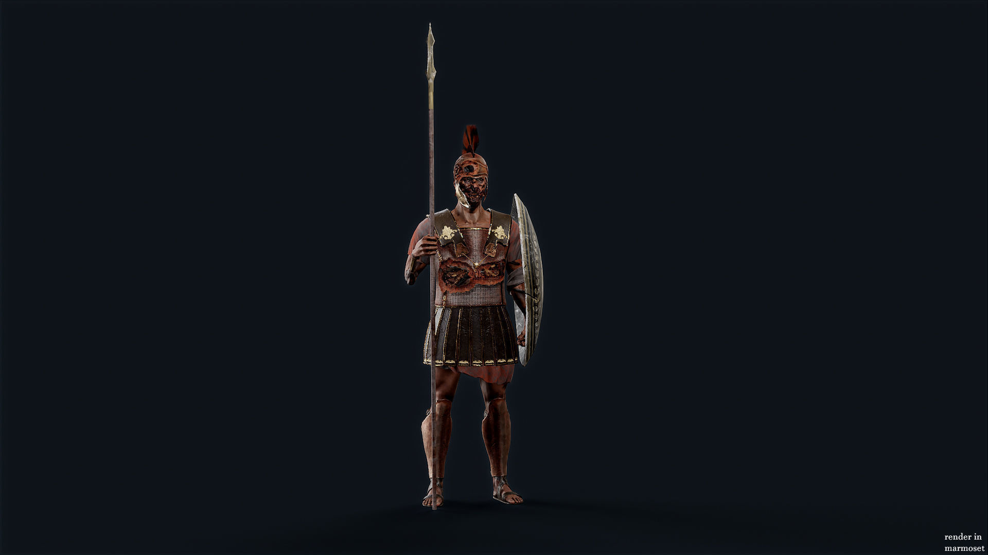 SPARTAN PPU4 Low-poly 3D model_4