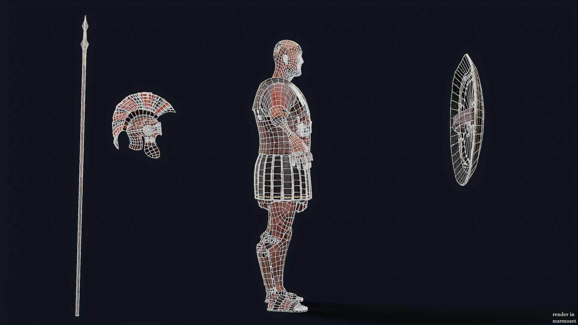 SPARTAN PPU4 Low-poly 3D model_12