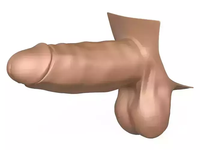 3D Print Ready Big Monster Penis 3D print model