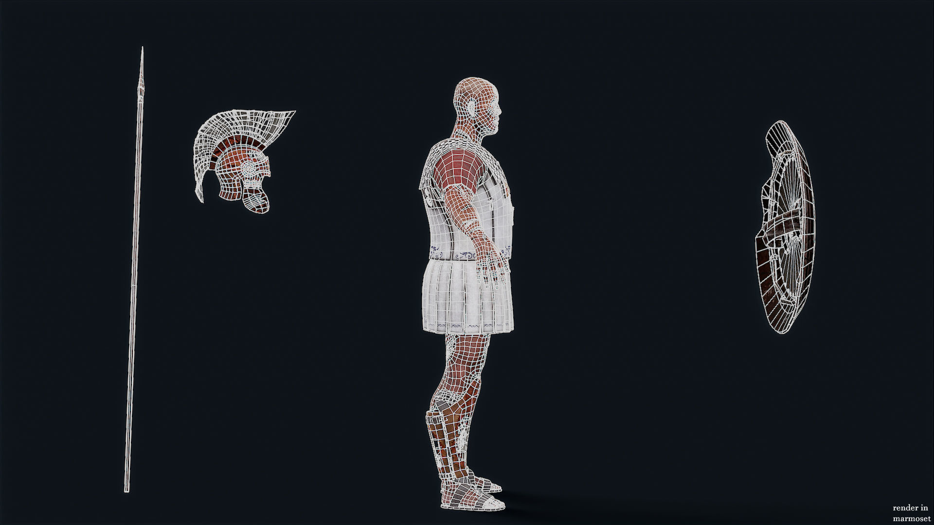 SPARTAN PPU5 Low-poly 3D model_13