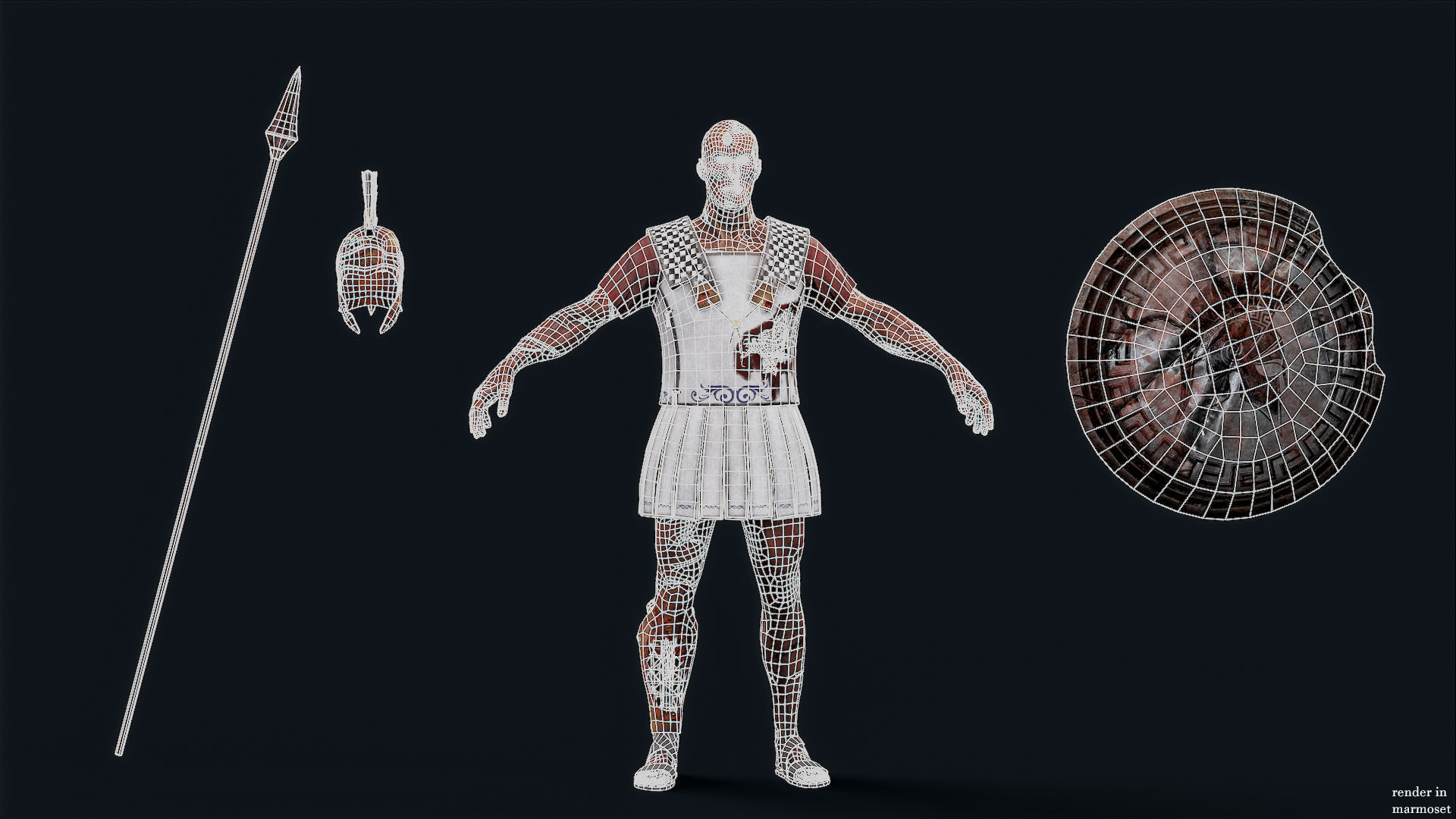 SPARTAN PPU5 Low-poly 3D model_14