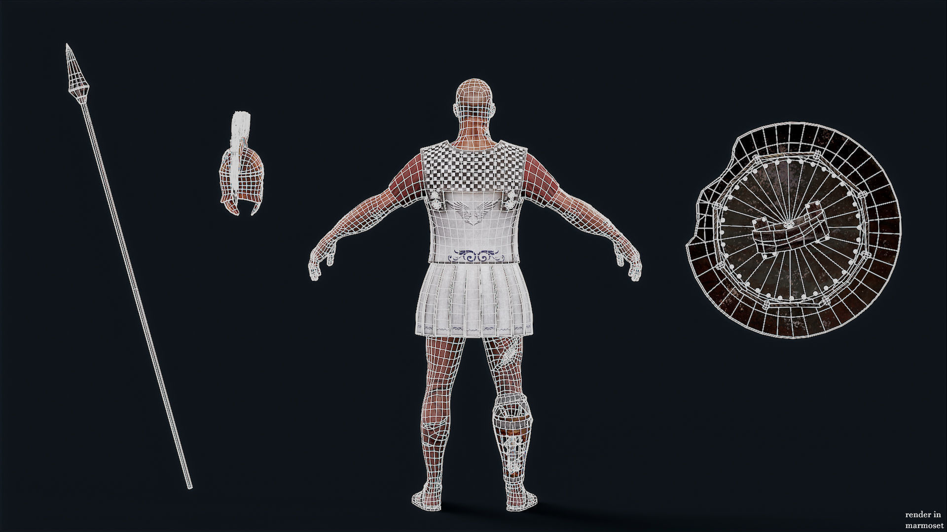 SPARTAN PPU5 Low-poly 3D model_11