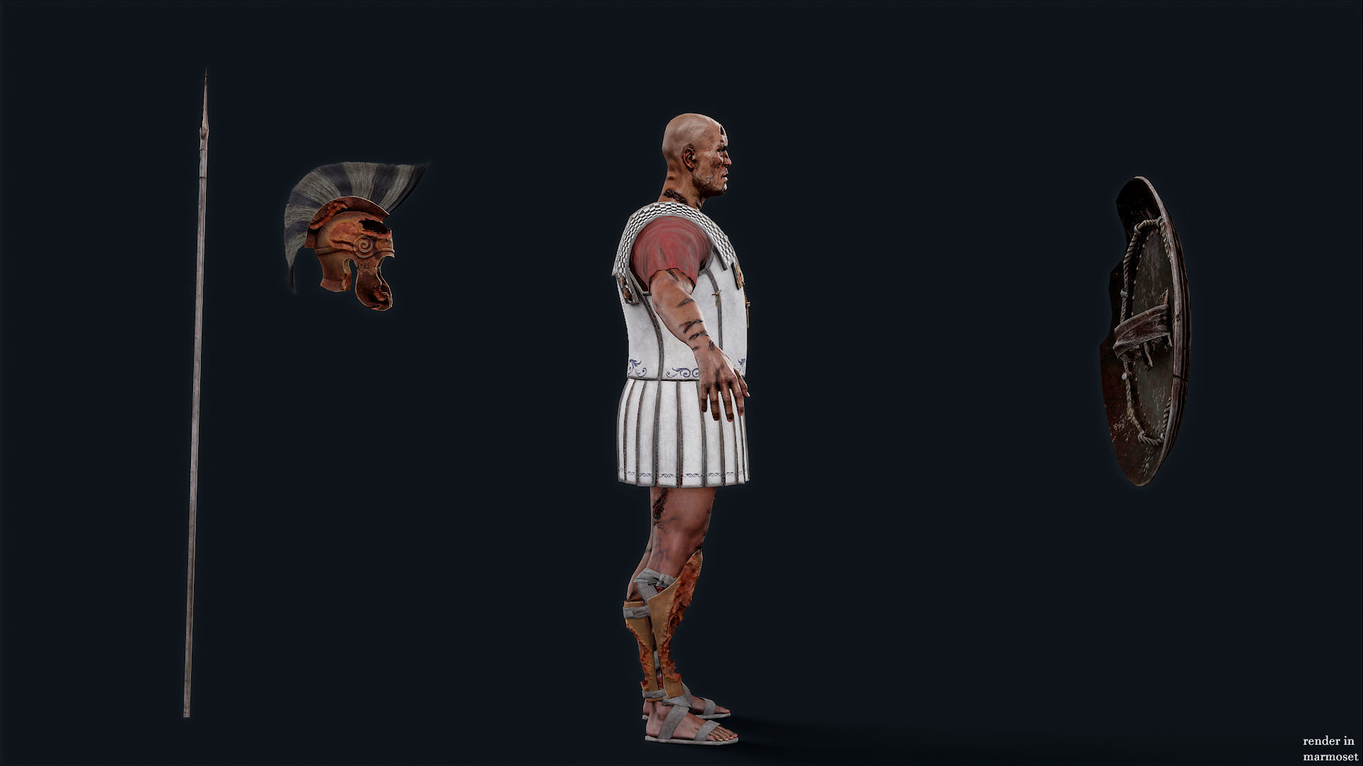 SPARTAN PPU5 Low-poly 3D model_8