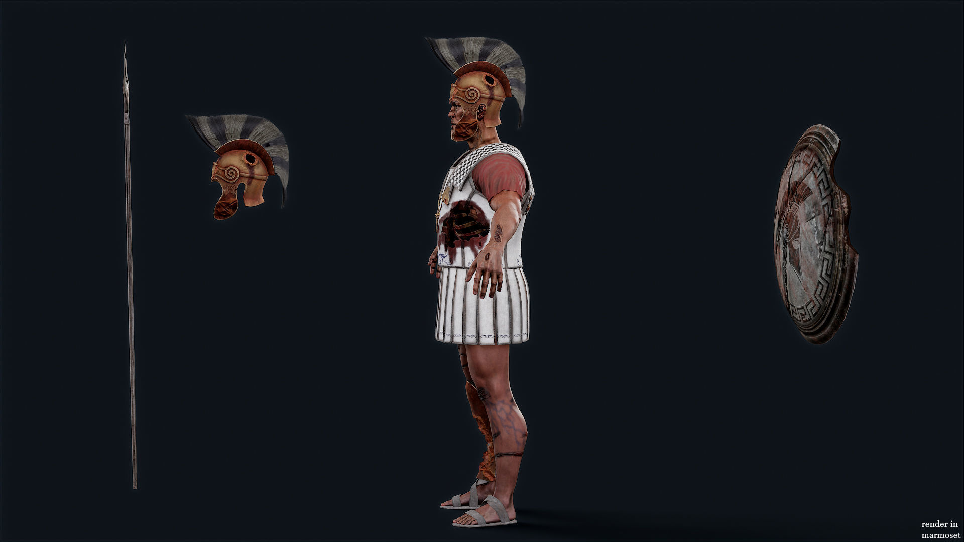 SPARTAN PPU5 Low-poly 3D model_10