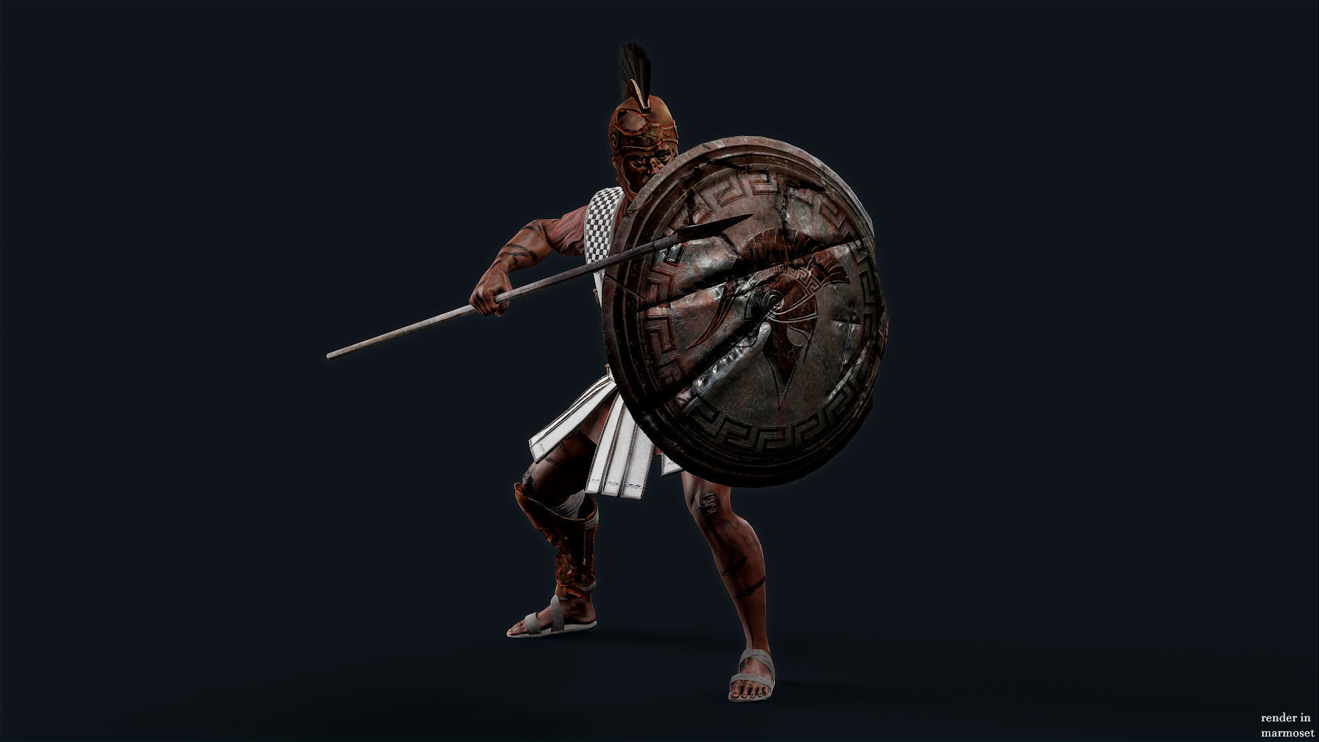 SPARTAN PPU5 Low-poly 3D model_3