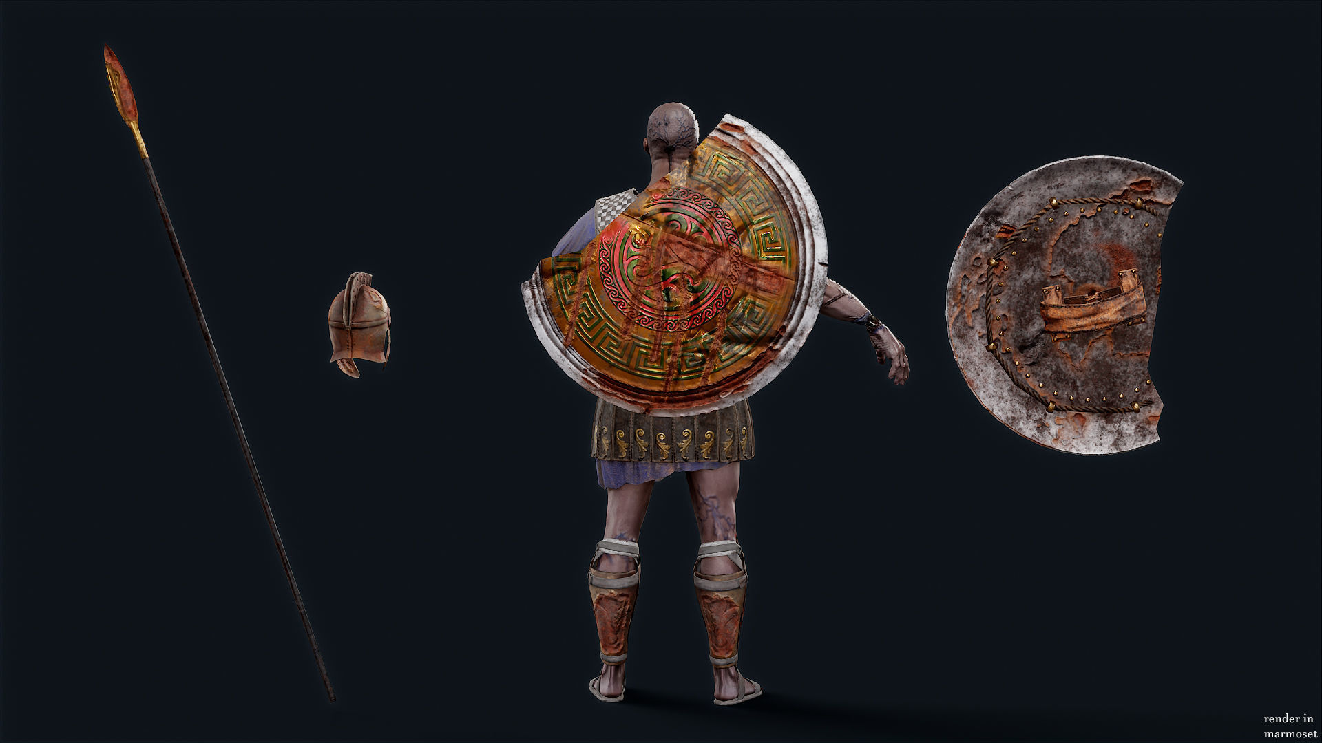 SPARTAN PPU6 Low-poly 3D model_9