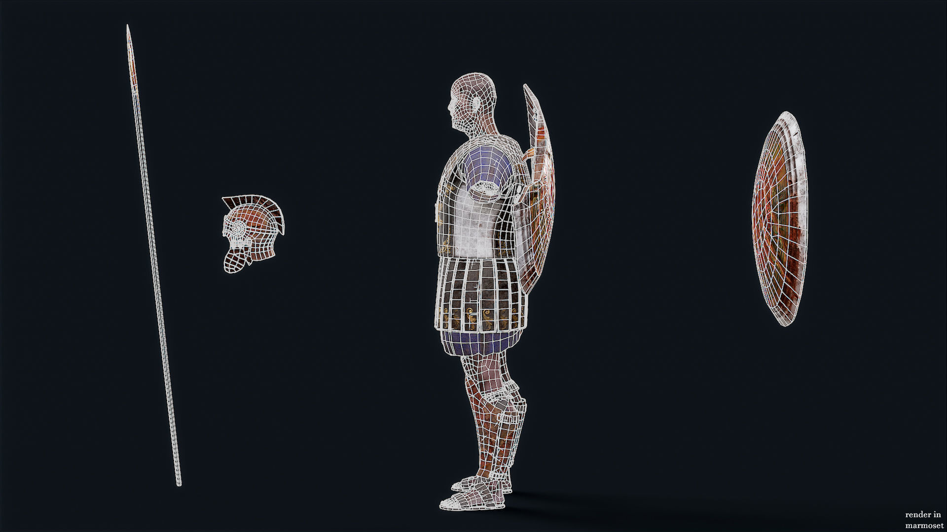 SPARTAN PPU6 Low-poly 3D model_14