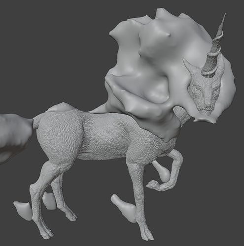 Kirin - Monster Hunter World 3D print model