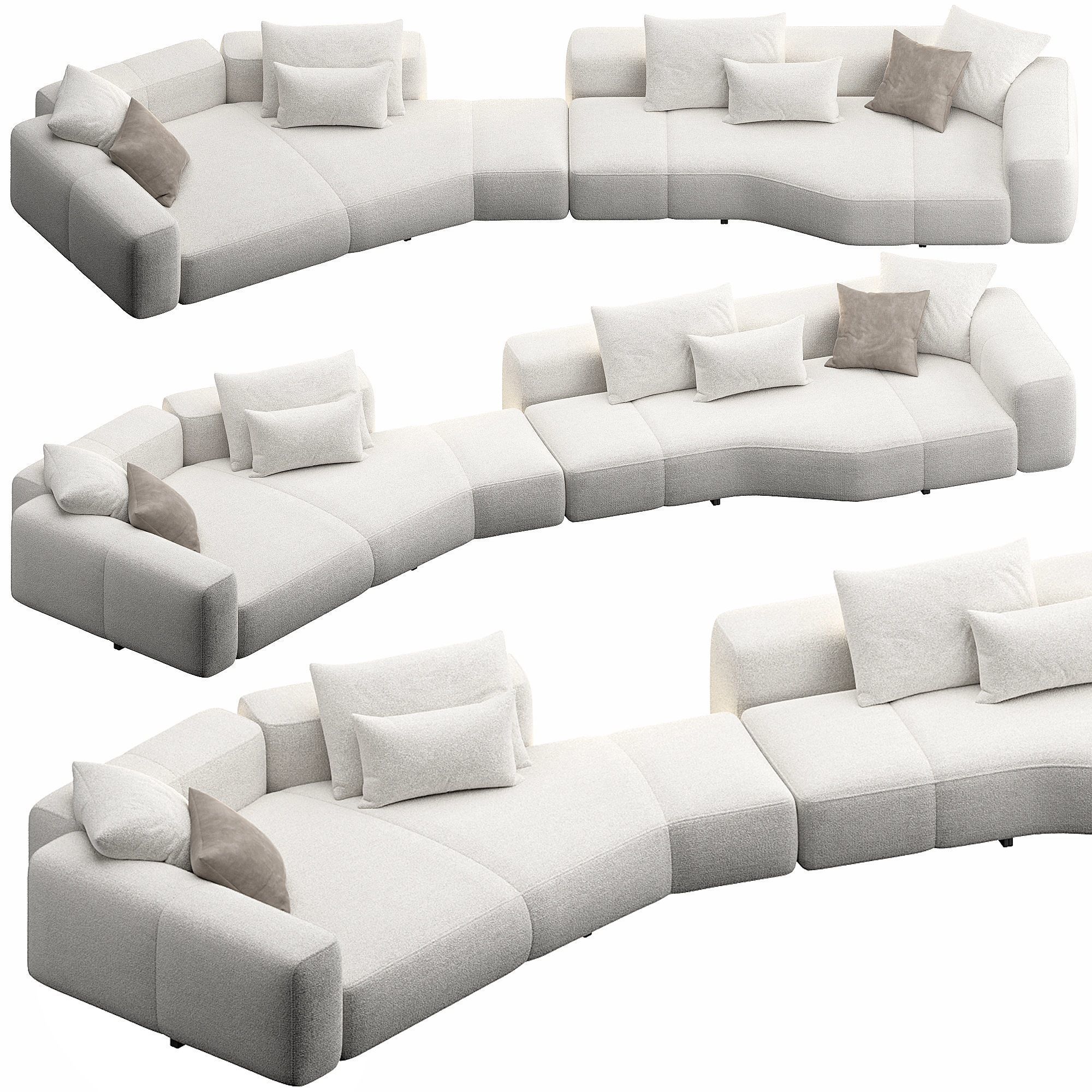  Yves Sofa 3D model_2