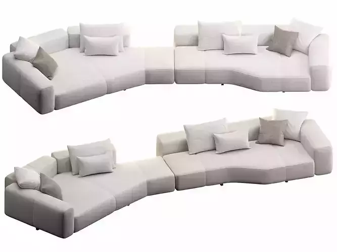  Yves Sofa 3D model