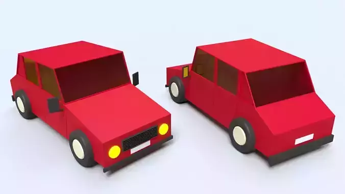 Cartoon Animated Car