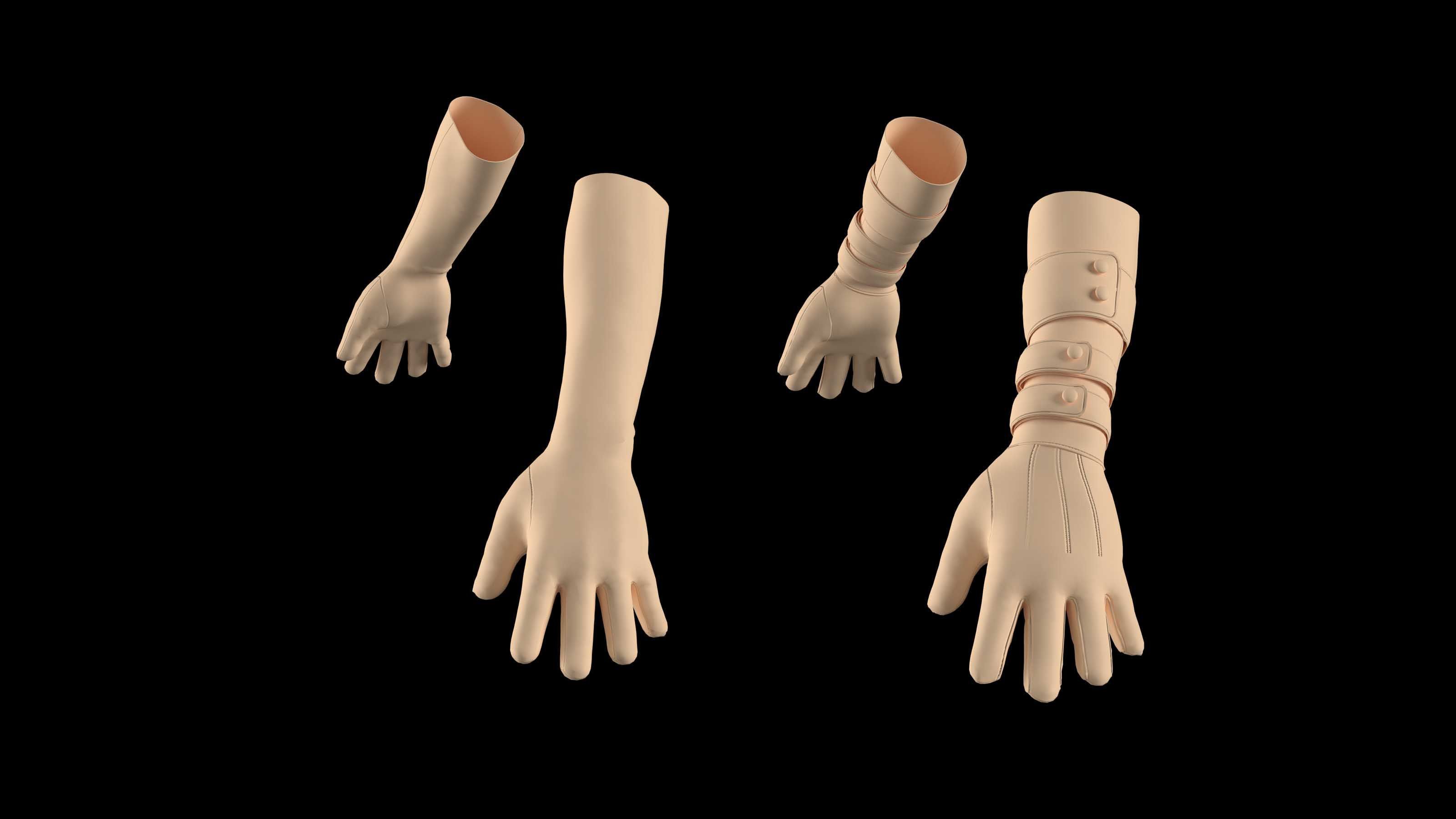 8 GLOVES 3D model_5