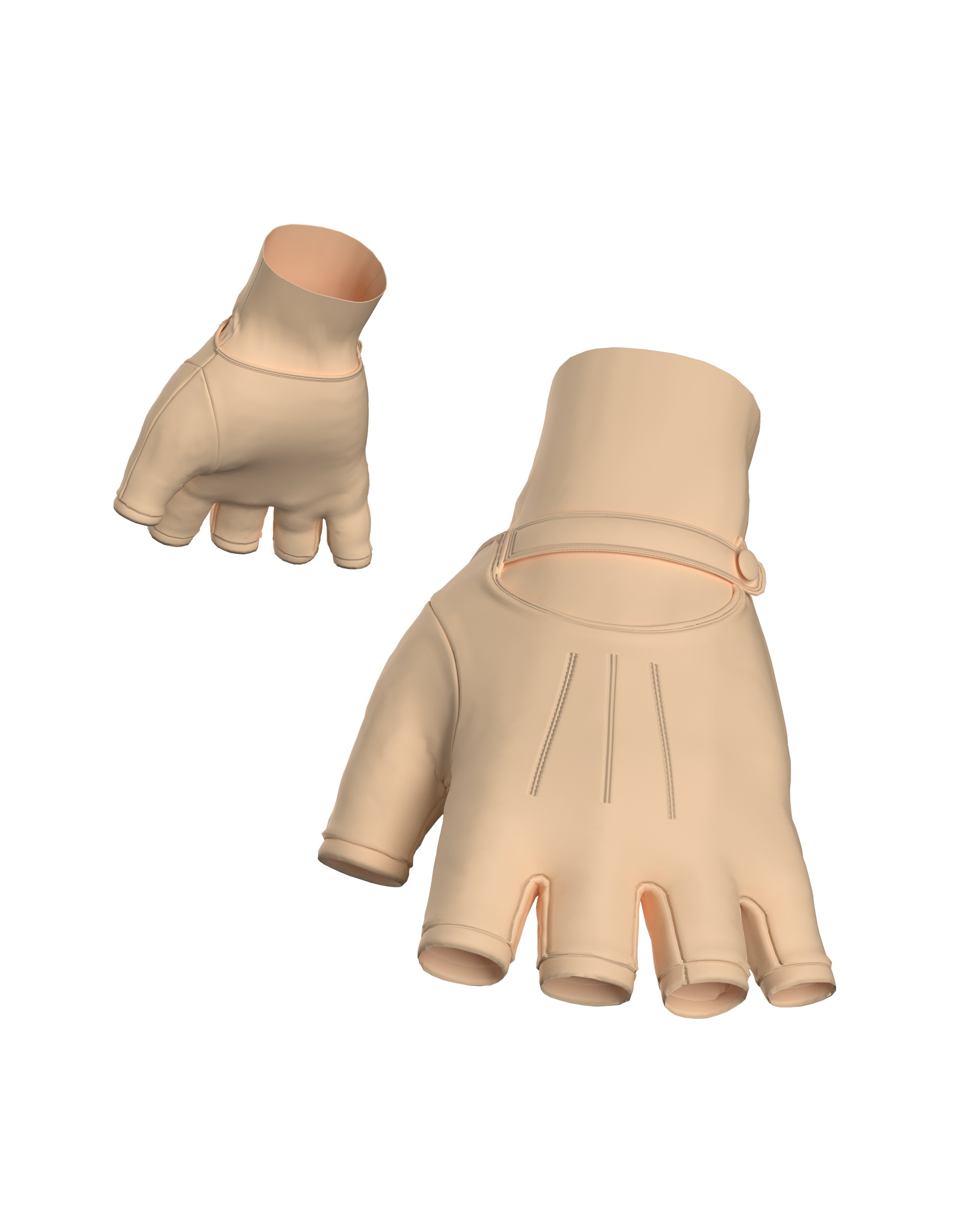 8 GLOVES 3D model_12