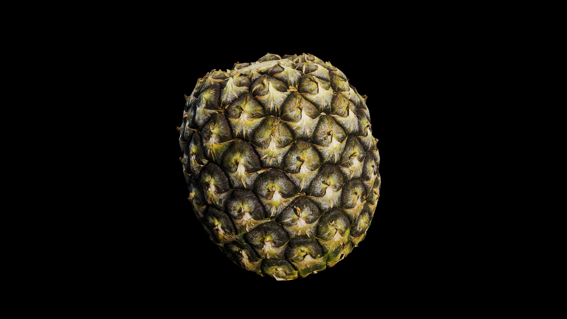 Anydrafts Ananas comosus 01 Low-poly 3D model_2