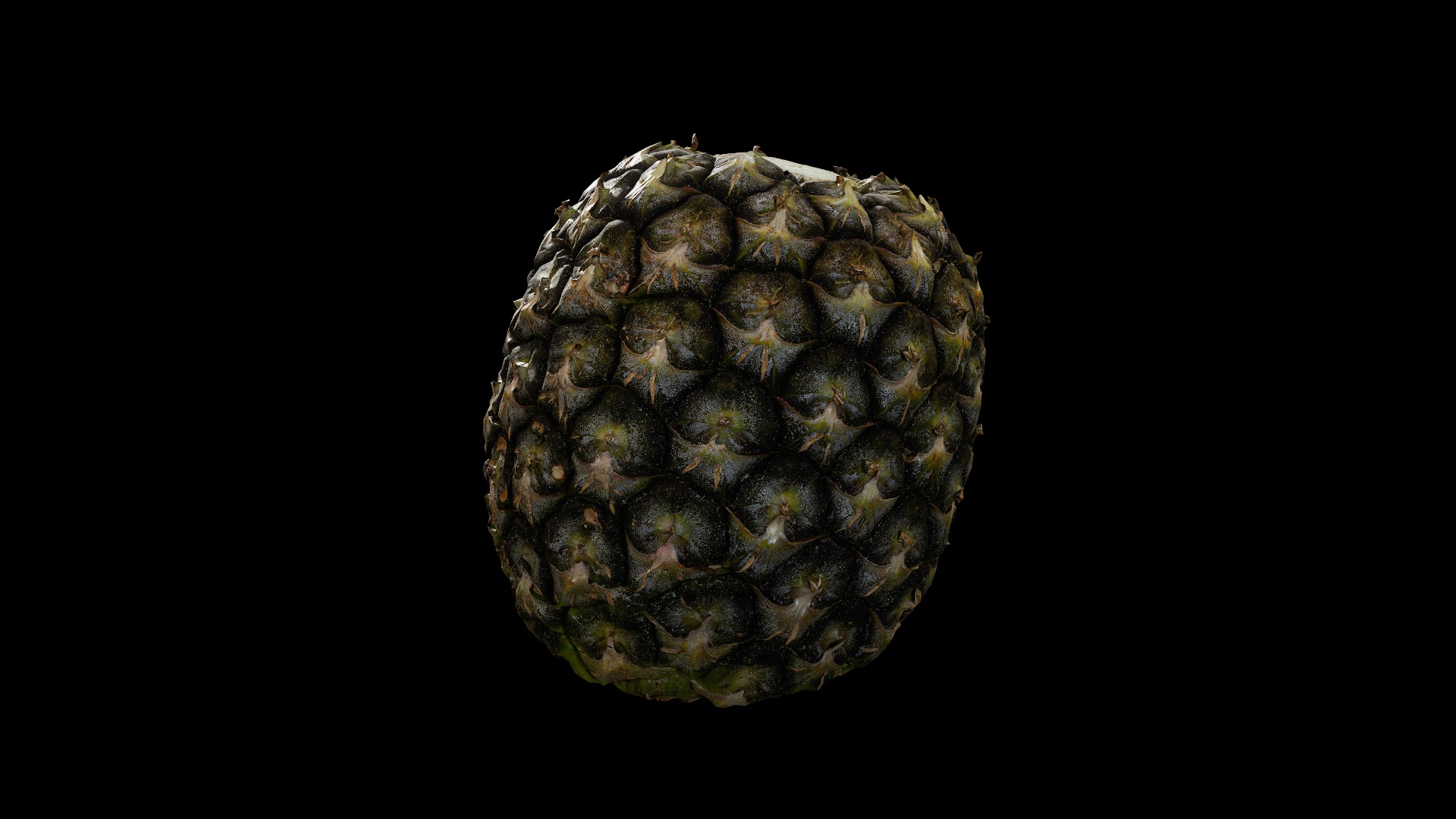 Anydrafts Ananas comosus 01 Low-poly 3D model_4