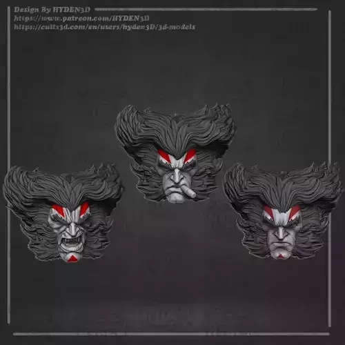 wolverine apocalypse head