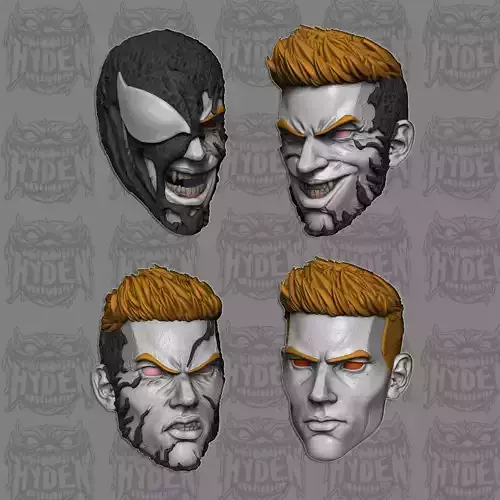 flash thompson heads