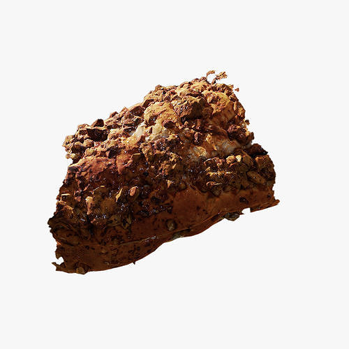 Anydrafts Bread 06 Low-poly 3D model
