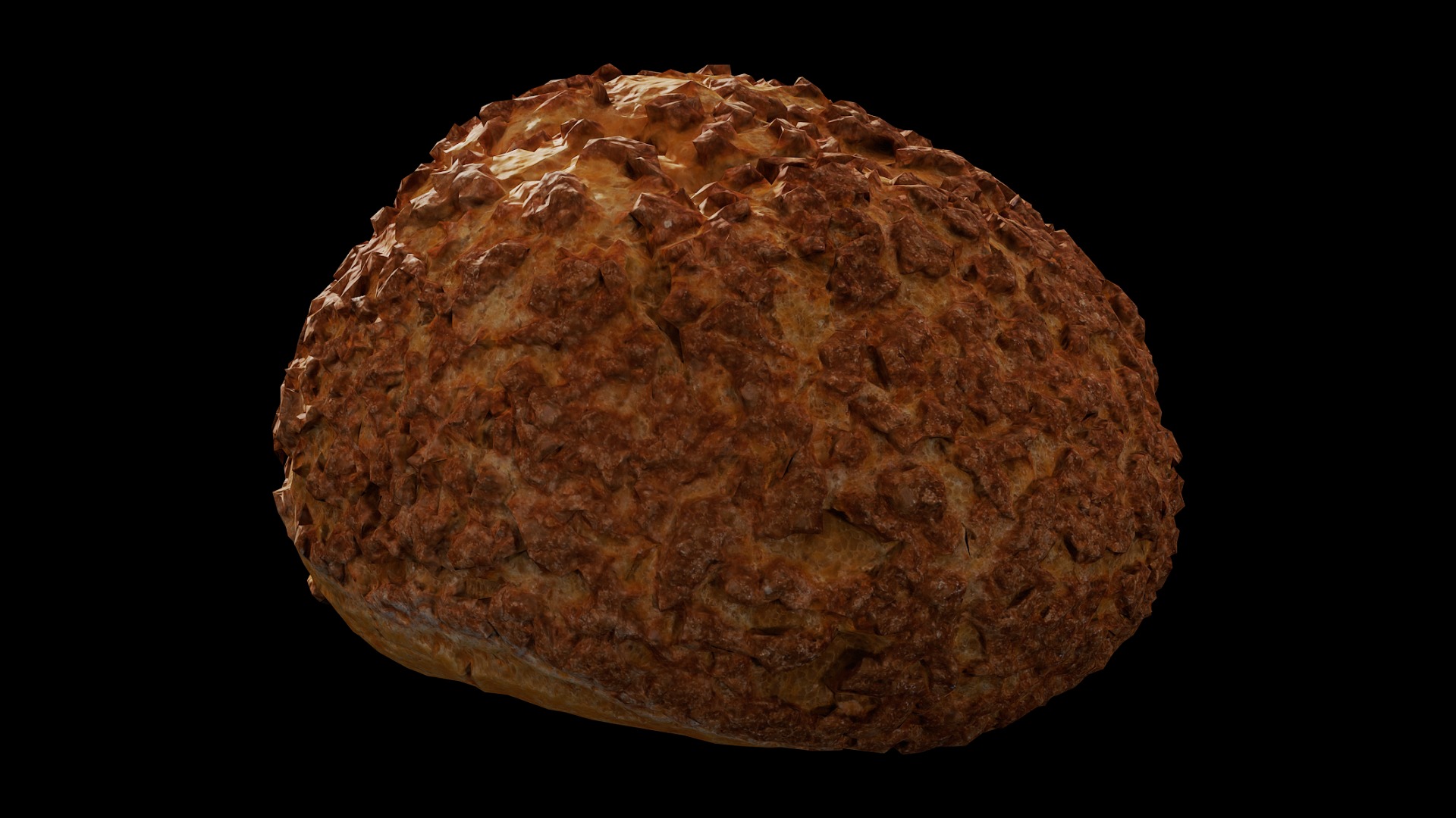 Anydrafts Bread 11 Low-poly 3D model_5