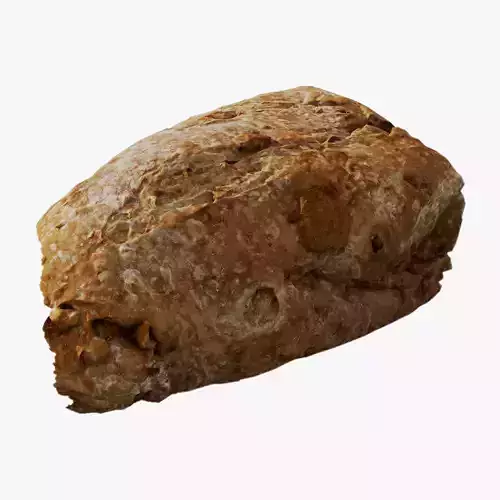 Anydrafts Bread 12 Low-poly 3D model