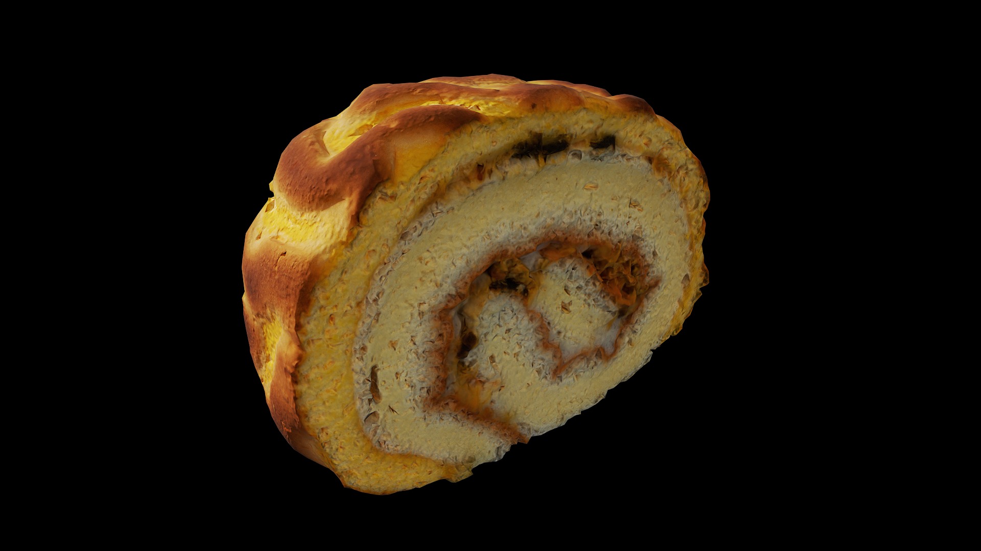 Anydrafts Bread 13 Low-poly 3D model_4