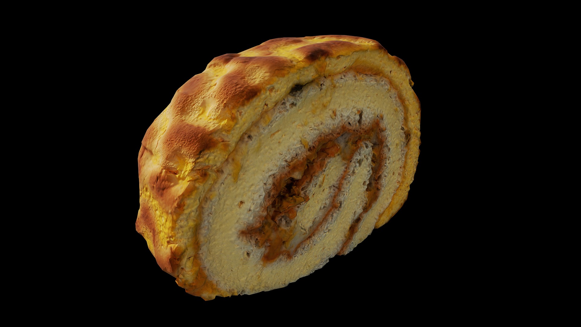 Anydrafts Bread 13 Low-poly 3D model_2