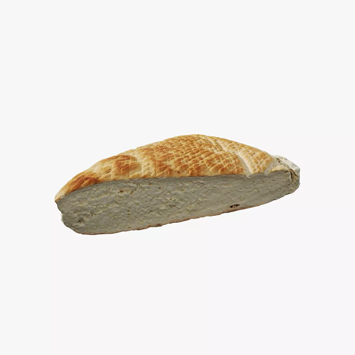 Anydrafts Bread triangle 01 Low-poly 3D model_0