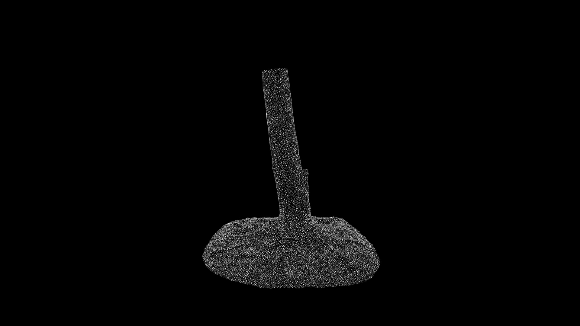 Anydrafts Abies fabri Trunk 04 Low-poly 3D model_3