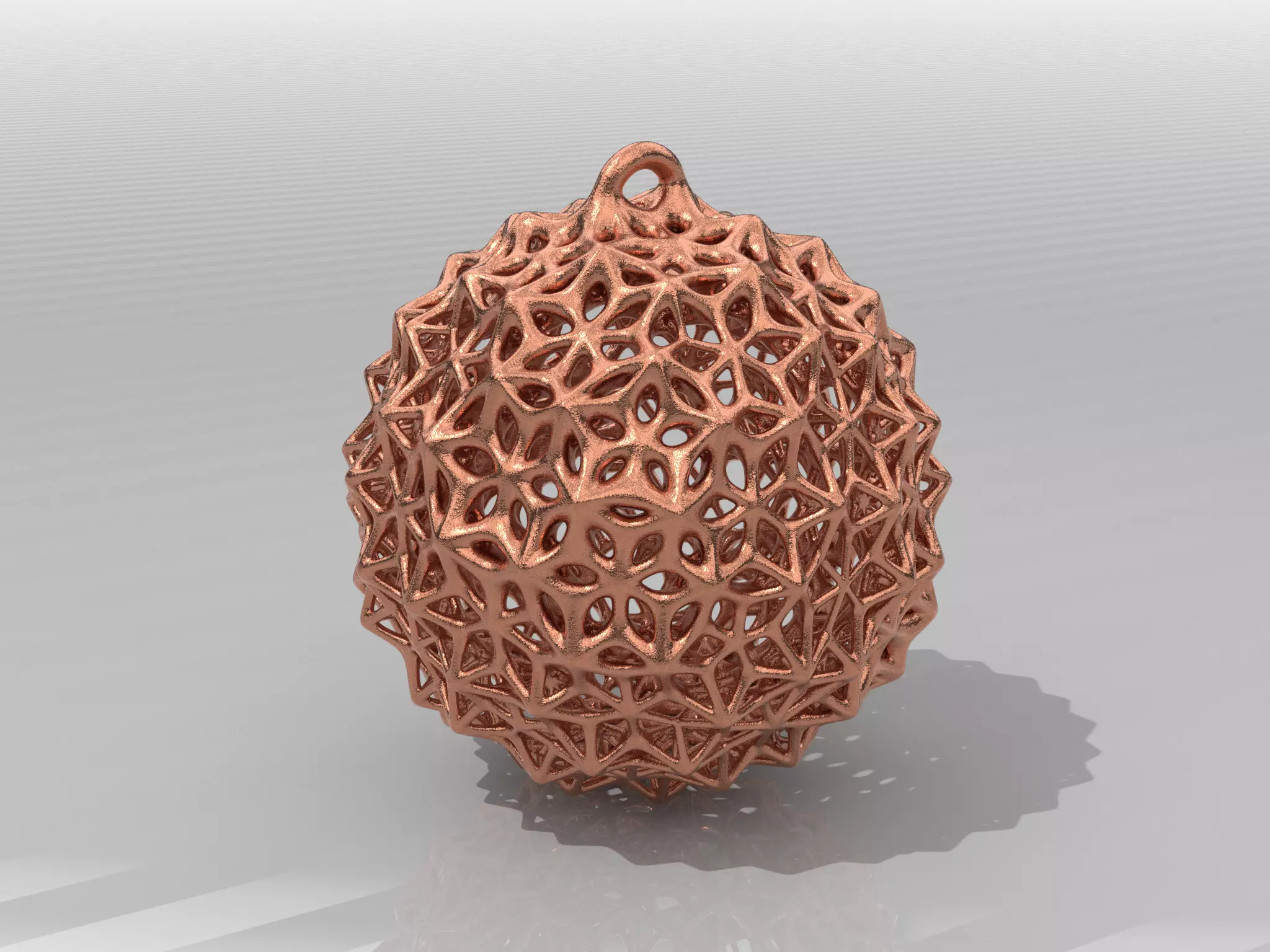 Christmas ball 3D print model 3D print model_0