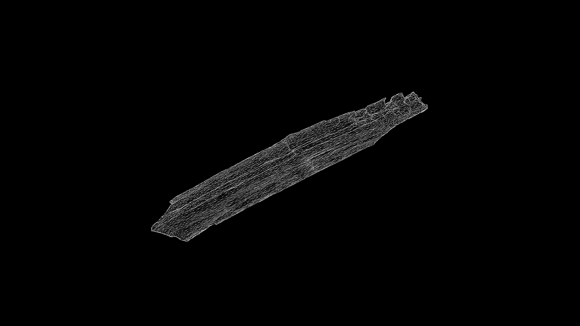 Anydrafts Burnt firewood 01 Low-poly 3D model_2