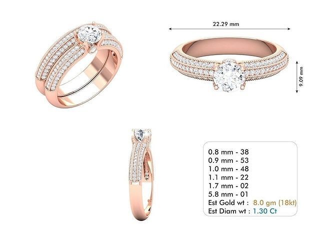 Ring soliter 3D print model