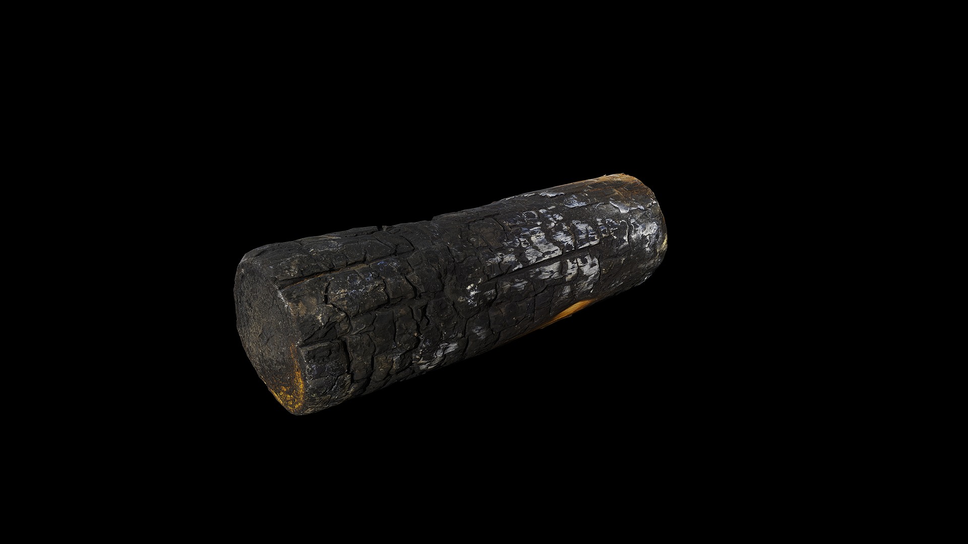 Anydrafts Burnt firewood 05 Low-poly 3D model_7