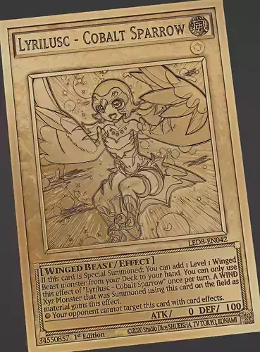Lyrilusc - Cobalt Sparrow - yu-gi-oh