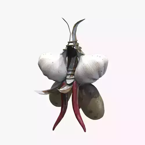 Medieval Hanging Plants V01