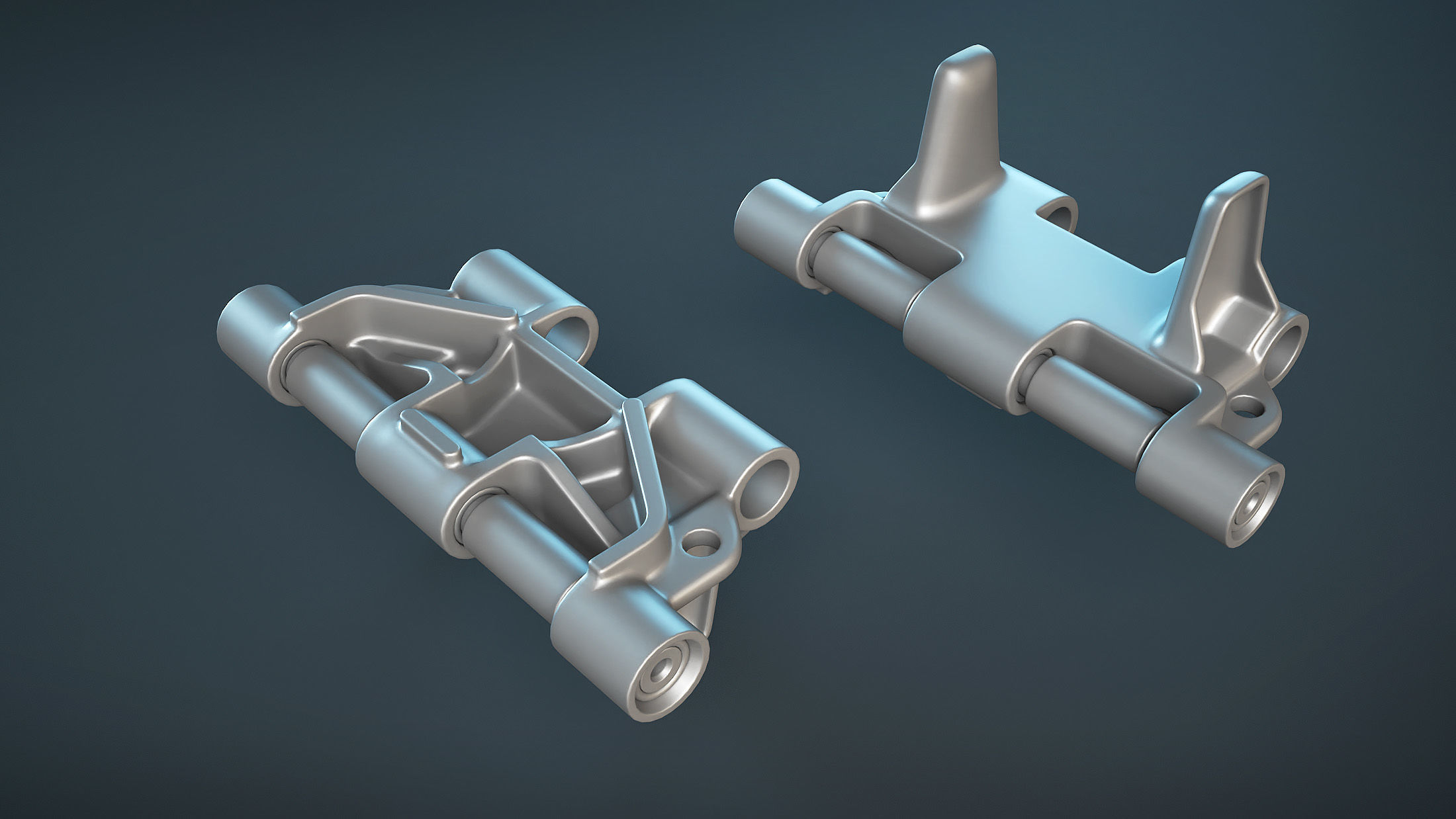 MT-LB Track RMSh High-Poly 3D model_2